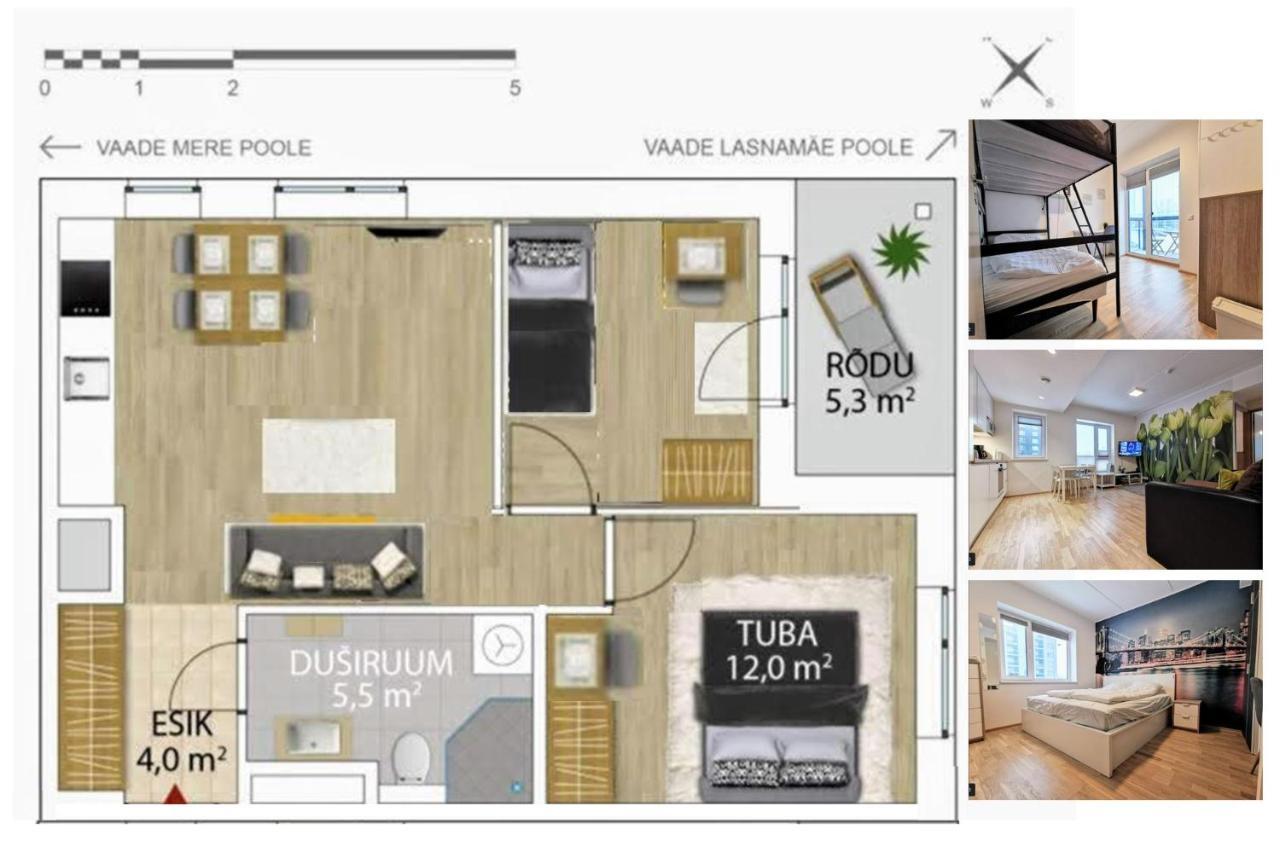 Scandian Apartments - City Park تالين المظهر الخارجي الصورة